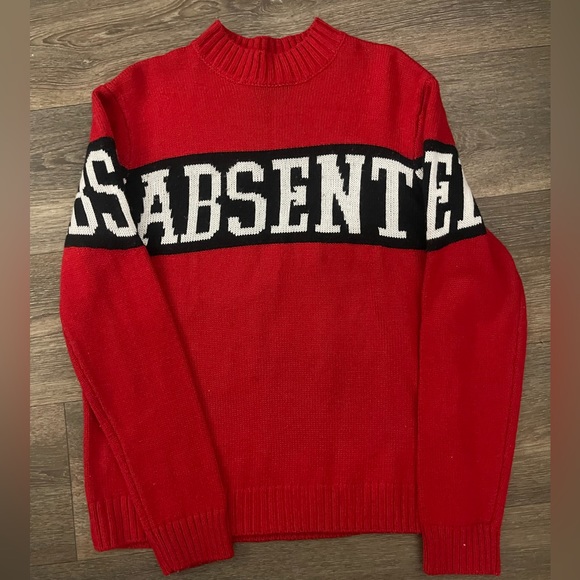 “Absent” F21 sweater - Picture 1 of 4